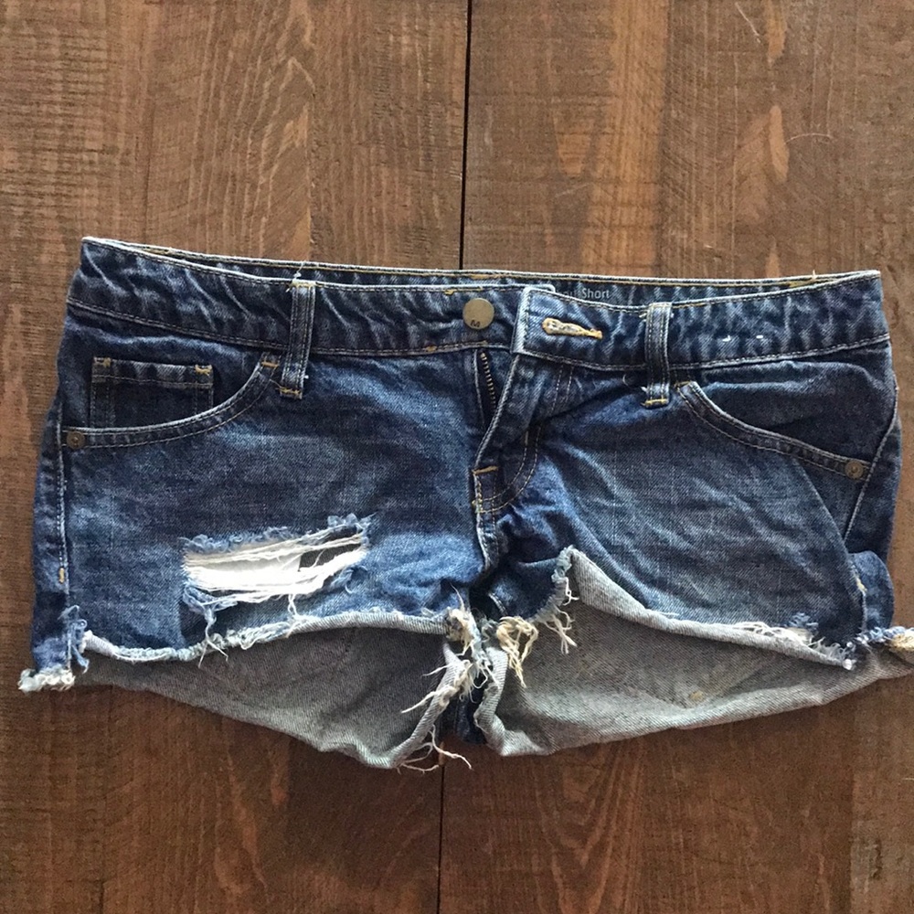 Low Rise Short Shorts